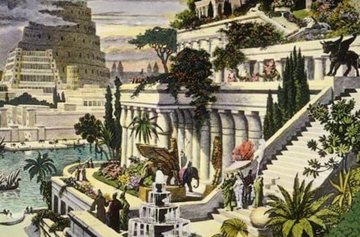 7 Maravillas del mundo: Jardines Colgantes de Babilonia