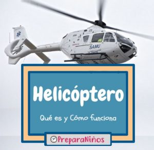 Helicóptero para niños