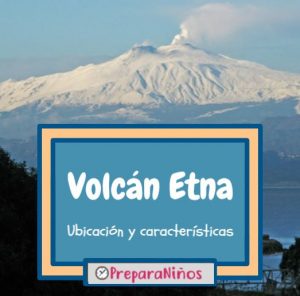 Volcan Etna para niños