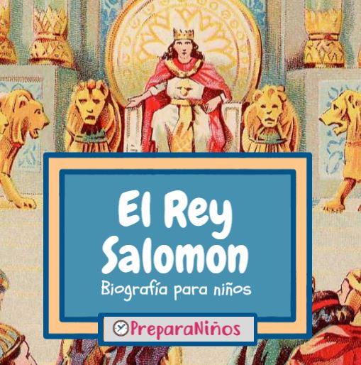 Rey Salomón para niños