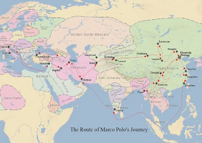 viajes de Marco Polo PreparaNiños.com