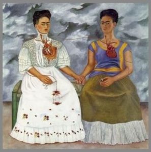 Las pinturas de Frida Kahlo: Las dos Fridas