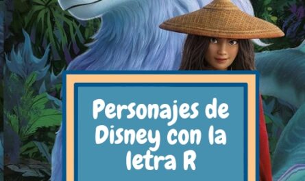 Personajes de Disney con la letra R