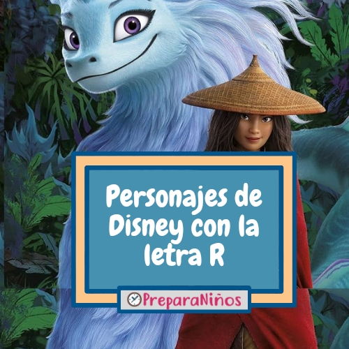 Personajes de Disney con la letra R